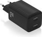 AISENS ASCH-65W2P040-BK oplader voor mobiele apparatuur Universeel Zwart AC Snel opladen Binnen