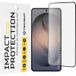Techsuit Film de protection d'écran pour Samsung Galaxy S26 S942, Verre Trempé, Full Glue, Noir