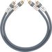 Oehlbach NF 14 Master 475 - Eersteklas RCA-audiokabelset - symmetrische opbouw & SPOFC - CD-speler, pre-/eindversterker - 2 x 4,75 m - antraciet