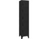 Merkloos Armoire - Acier - 38x40x180 cm - Noir