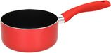 5Five Steelpan - D16 cm - Aluminium - Rood/Zwart - Inductie - Vaatwasserbestendig