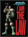 Rock Off Anthrax Patch I Am The Law Multicolours