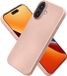kwmobile telefoonhoesje geschikt voor Apple iPhone 16 - Back cover in metallic roségoud