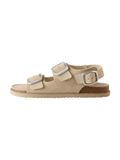 Next - Dames - Forever Comfort sandalen met voetbed en dubbele bandjes - Crème