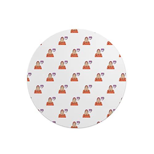 Questo Casa Ronde digitaal bedrukte muismat - 22 cm