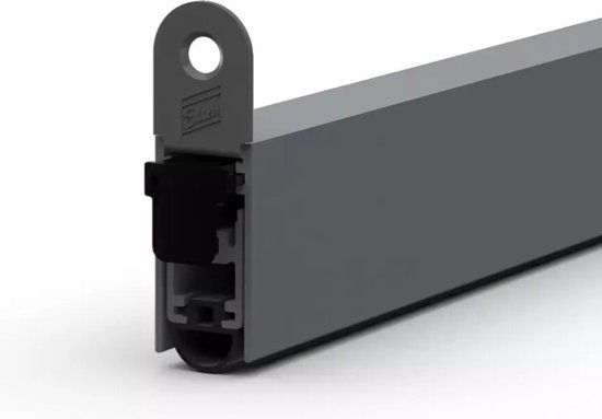 EllenMatic Uni-Proof automatische valdorpel alu. 828 mm