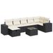 VidaXL 3264432 Tuinmeubelset Crème, Wit