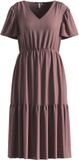 s.Oliver QS Jurk Aubergine Maat 42