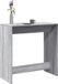 Maison Exclusive Table de bar, gris Sonoma, 102x50x103,5 cm, panneau de particules