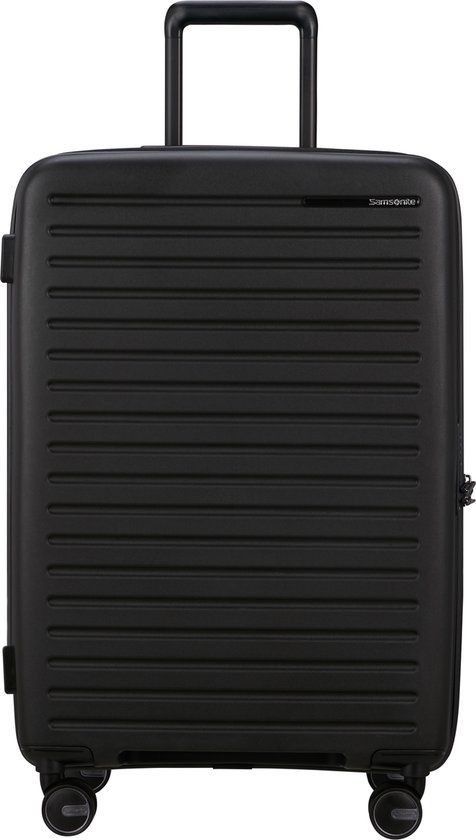 Samsonite Koffer - Restackd spinner 68/25 (4 wielen) - uitbreidbaar - Black - 79l - 3.4 kg