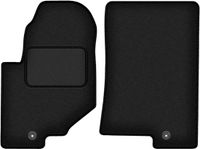 Wielganizator WLG-CARLUX - Automatten - Zwart - Voor - SsangYoung Rexton IV SUV (2017-)