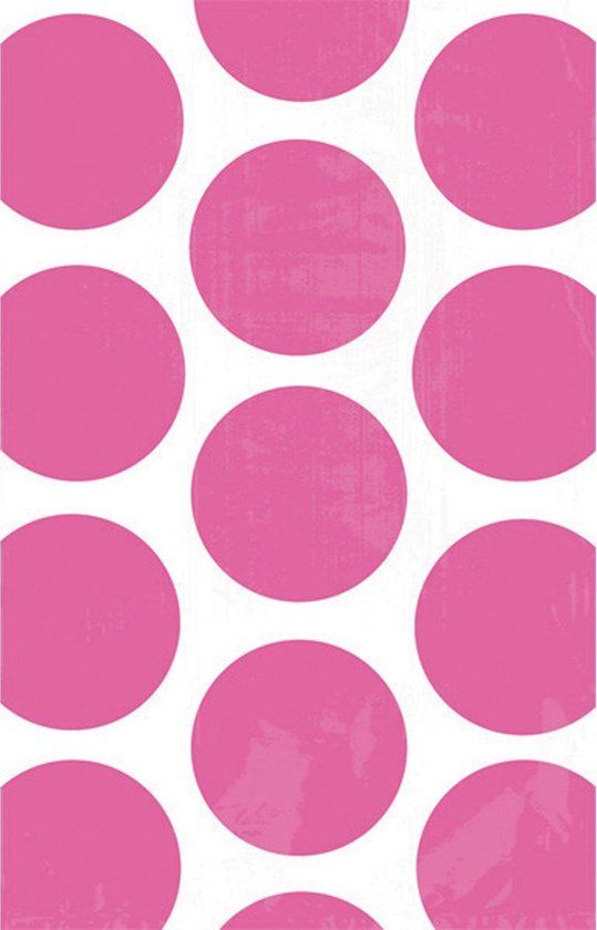 Amscan Papieren Zakjes Stippen 10 Stuks 11,3 X 17,7 Cm Roze