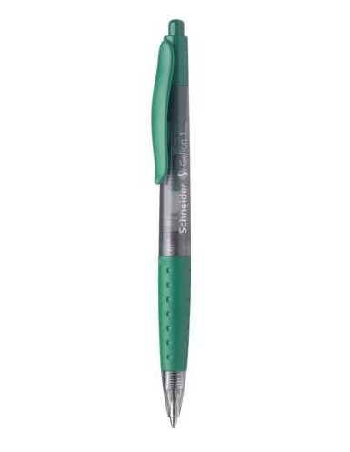 Schneider Gelion 1 Retractable Gel Pen - Green - 0.4mm - Medium