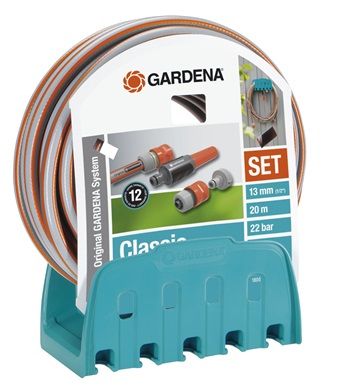GARDENA Muurhouder Met Slang Tuinslang - 20 Meter - 13 mm