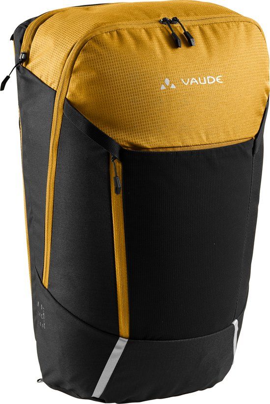 VAUDE Cycle 20 II - Burnt Yellow - 20L - Rear Pannier - Waterproof - Includes Raincover