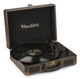 Audizio RP114W Draaitafel met riemaandrijving Bruin