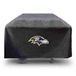 FANMATS 41153 NFL - Baltimore Ravens rechthoekige zwarte grillhoes