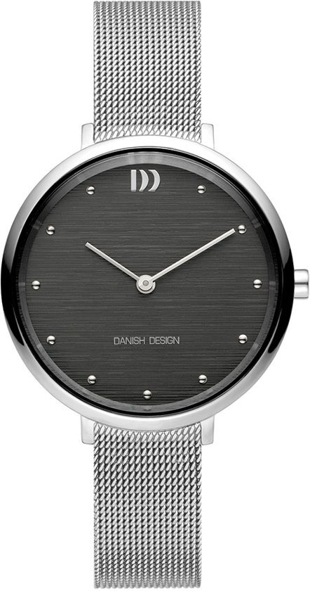 Danish Design IV64Q1218 horloge dames - zilver - edelstaal