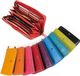 Greenburry Sponsachtige portefeuille leer 19 cm - Dames - Horizontaal - oranje