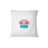 Bona Basics Decoratieve kussenhoes Wit 45x45 cm