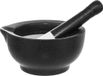 orion group Mortier avec pilon Porcelaine Noir BLACK PORCELAIN