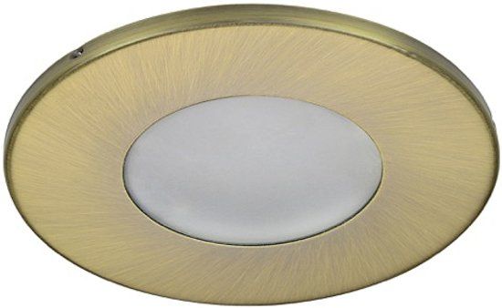 Philips Stina IP44 LED Inbouwspot - Rond - Brons - Warm Wit - Dimbaar 4W