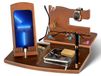 OEM Oplaadstation van hout met draaibare telefoonhouder