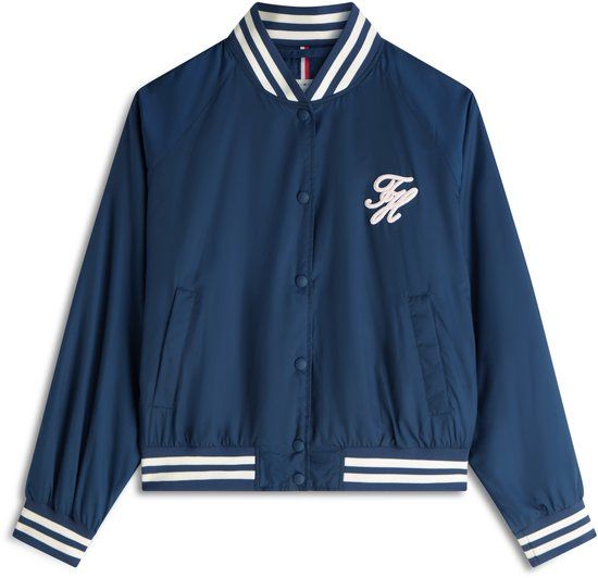 Tommy Hilfiger Dames Lichte Jas Polyester Marineblauw L