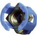 PB Fastener 382-2005 Cage nut Plaatdikte (max.) 3.1 mm Bleu 1 pièce(s)
