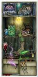 Merkloos / Sans marque Shoppartners Bv Horror koelkast scenesetter/deurposter Halloween 76 x 152 cm