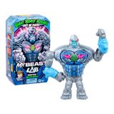 MrBeast Lab Mega-Tech Mutator Silver-Byte actiefiguur, 23 cm groot, vloeistof ingieten en beesten ontketen, epische unboxing-ervaring, cadeau voor kinderen vanaf 6 jaar, verzamel alle 3