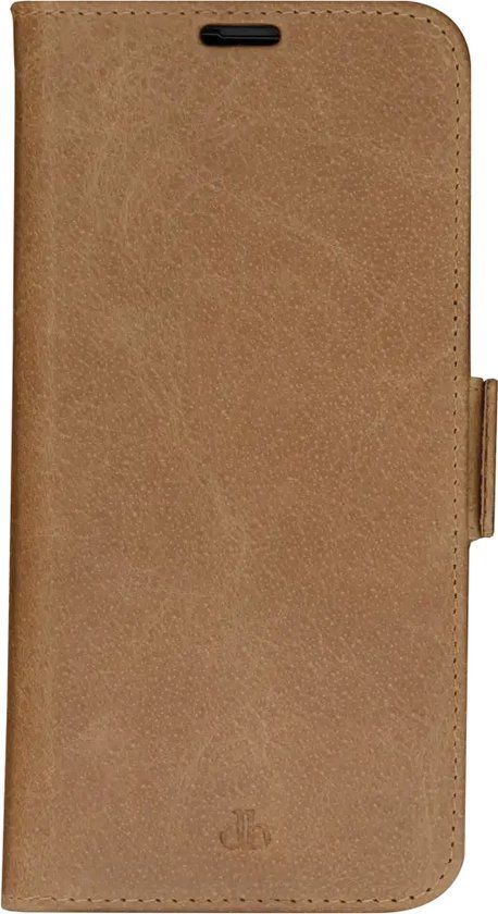 dbramante1928 Copenhagen Flip Case for Apple iPhone 12, 12 Pro - Light Brown Leather