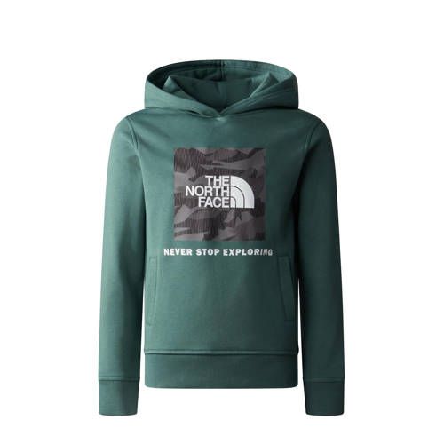 The North Face Hoodie - Dark Green/Black