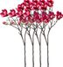 Emerald Magnolia kunstbloem tak - 4x - 65 cm - dieproze