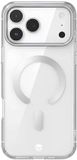 Force Case, Hoesje geschikt voor iPhone 17 Pro Max - Metalen Rand MagSafe Anti-Shock 2m, Grijs