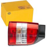 HELLA 2SK 008 579-131 Achterlicht - Gloeilamp - Transparent/Rood ECE - links