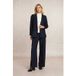 River Woods Blazer rayé Double fermeture Bleu Taille : 34