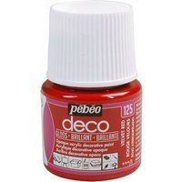 Pébéo Pebeo Deco - Acrylverf - Fluweelrood - 45 ml