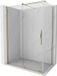 Mexen Velar cabine de douche coulissante 160 x 75 cm, transparent, or