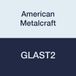 American Metalcraft GLAST2 Shaker, glas W sleuf Top, 2 oz.