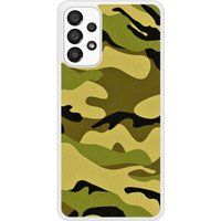 Samsung Bedrukt siliconen hoesje compatibel met Galaxy A53 5G Camouflage