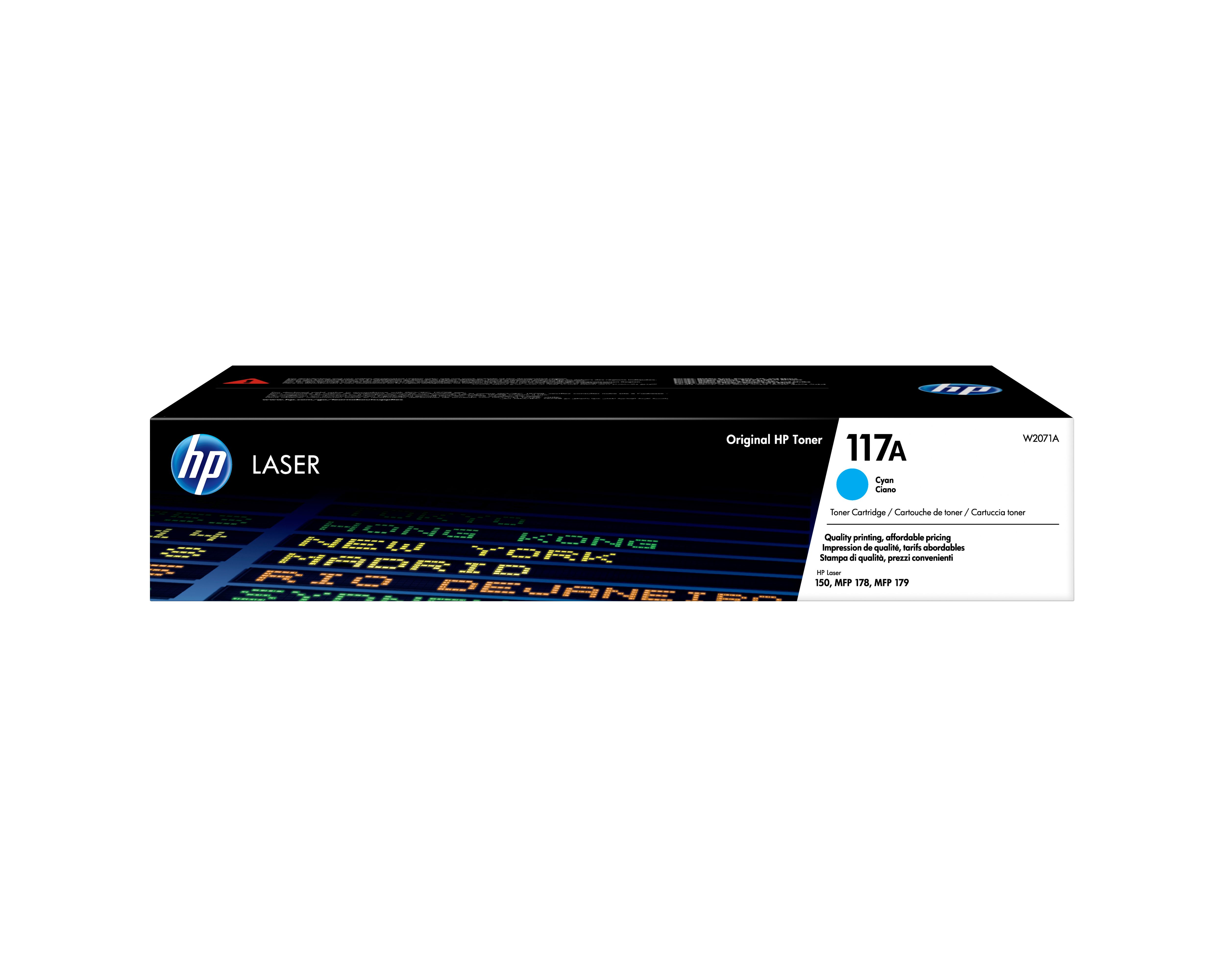 HP 117A Cyaan Tonercartridge - Origineel
