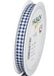 Halbach Vichy geruit cadeaulint, 10 mm x 25 m, donkerblauw