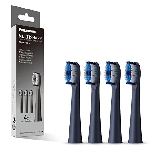 Panasonic ER-6CT01 Vervangende Tandenborstelkoppen (x4) - Compatibel met MULTISHAPE