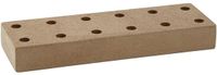 Creativ company Creotime Stiftenhouder Hout 20x7x3 Cm