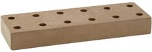 Creativ company Creotime Stiftenhouder Hout 20x7x3 Cm