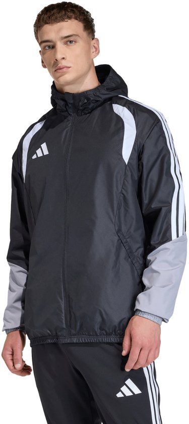 Adidas Heren Tiro 26 Competition All Weather Jas Zwart - Maat S