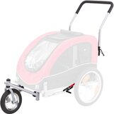 TRIXIE Ombouwset Hondenfietskar naar Hondenwandelwagen - L - Zwart - Polyester