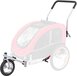 TRIXIE Ombouwset Hondenfietskar naar Hondenwandelwagen - L - Zwart - Polyester