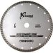 Kawapower Disque de coupe diamant Turbo Ø 230 mm